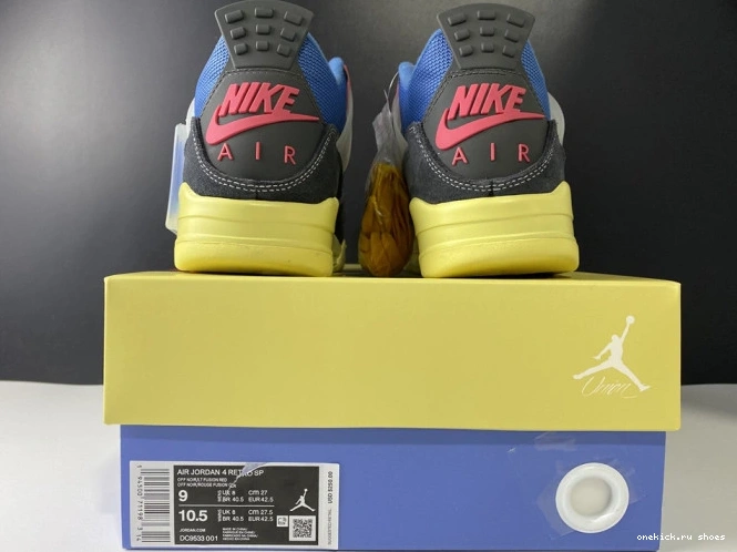 Rep OFF RETRO NOIR DC9533-001 AIR UNION 4 JORDAN 0606